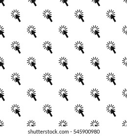 Cursor arrow pattern. Simple illustration of cursor arrow vector pattern for web