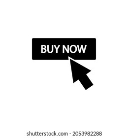 Cursor, button, buy icon in Shopping set