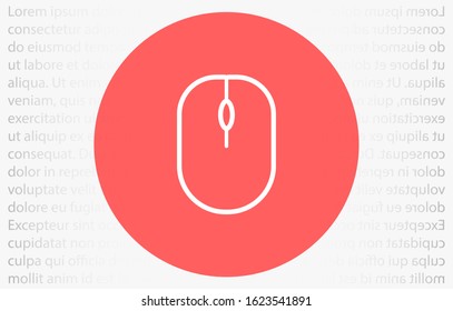 Cursor click icon graphic design template vector isolated.Go to web Icon in trendy flat style isolated on grey background. Website pictogram. Internet symbol for your web site design 