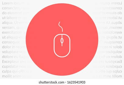 Cursor click icon graphic design template vector isolated.Go to web Icon in trendy flat style isolated on grey background. Website pictogram. Internet symbol for your web site design 