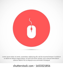 Cursor click icon graphic design template vector isolated.Go to web Icon in trendy flat style isolated on  background. Website pictogram. Internet symbol for your web site design