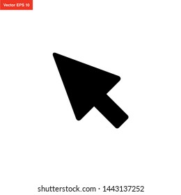 cursor, click icon vector design template