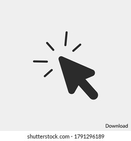 Cursor Click icon vector eps 10