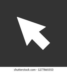 Cursor click icons symbols vectors