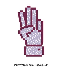 Cursor concept in form of hand shape