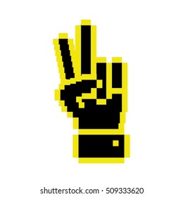 Cursor concept in form of hand shape