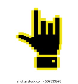 Cursor concept in form of hand shape