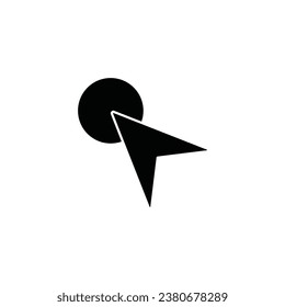 Cursor concept line icon. Simple element illustration.Cursor concept outline symbol design.