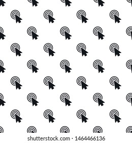 Cursor design element pattern seamless vector repeat geometric for any web design