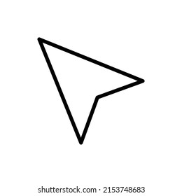 Cursor Design Icon Vector Illustrator