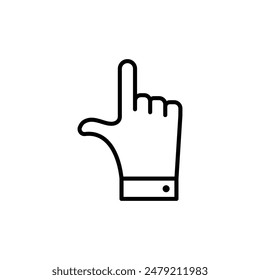 Cursor Finger Icon Perfect for Navigation and Web Interfaces