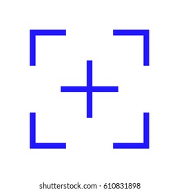 Cursor, focus, location, target icon Icon search engine