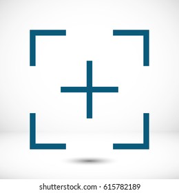 Cursor, focus, location, target icon Icon search engine