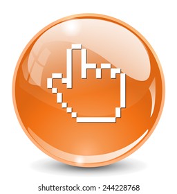 cursor hand icon