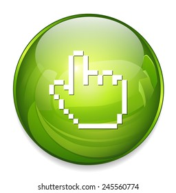 cursor hand icon