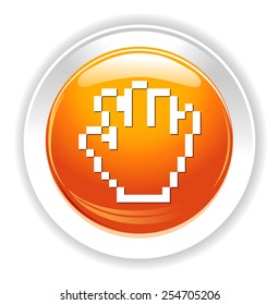 cursor hand icon