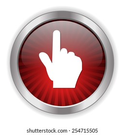 cursor hand icon 