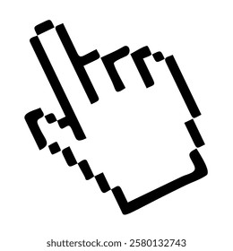 Cursor hand icon, hand form mouse click cursor, hand pointer