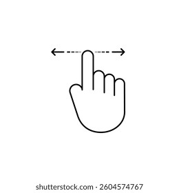 Cursor Hand Icon pointing and ready to Move