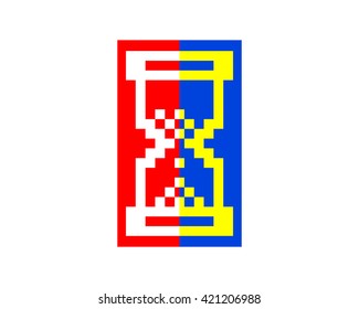 cursor hourglass pointer mouse internet web network image vector