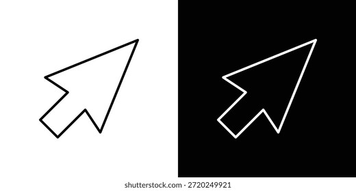Cursor-Symbol Clip Art-Design. Liniensymbole