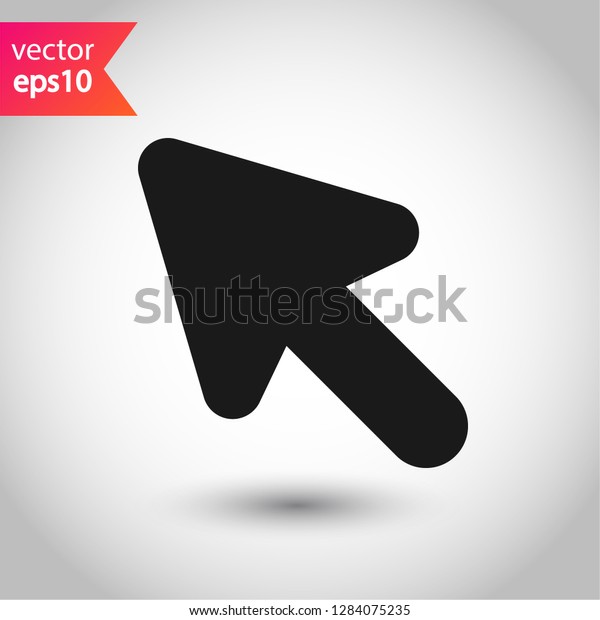 Cursor Icon Computer Arrow Icon Cursor Stock Vector (Royalty Free ...