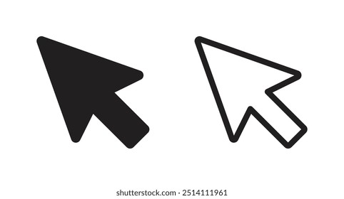 cursor icon. Cursors icon click vector