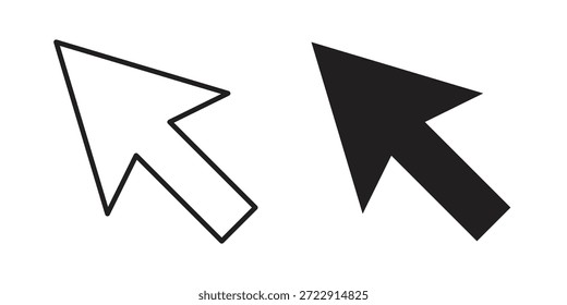 Cursor icon designs collection for mobile, ui, web.