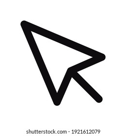 Cursor icon for graphic design projects