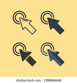 Cursor icon illustration
