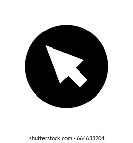 Cursor icon illustration isolated vector sign symbol
