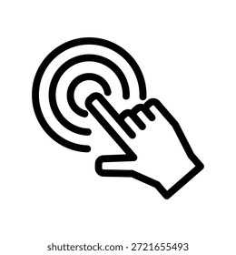 Cursor icon illustration vector design template