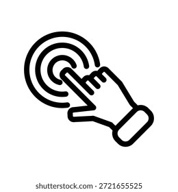 Cursor icon illustration vector design template