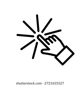 Cursor icon illustration vector design template