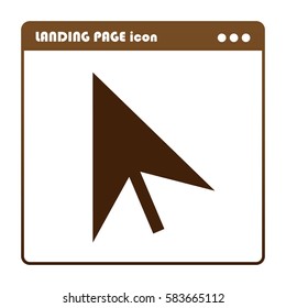 Cursor ,icon for the landing page