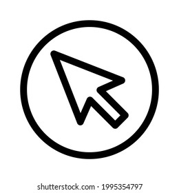 cursor icon or logo isolated sign symbol vector illustration - high quality black style vector icons
