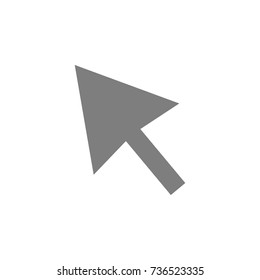 cursor icon on white background