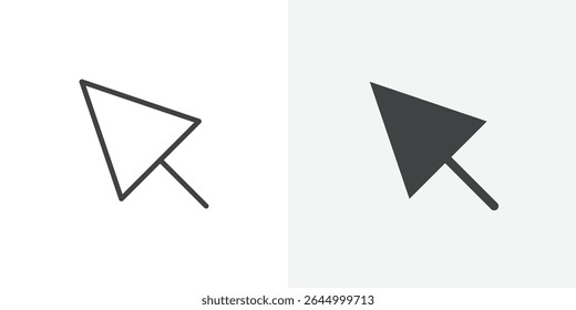 Cursor icon Outline vector sign