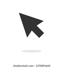 Cursor Icon. Pointer or Click Illustration As A Simple Vector Sign & Trendy Symbol for Design, Websites, Presentation or Mobile Application.