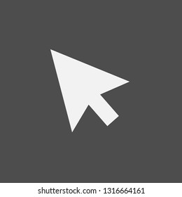 Cursor Icon. Pointer Illustration As A Simple Vector Sign & Trendy Symbol for Design and Websites, Presentation or Mobile Application.

Flat & Trendy Logo Template.