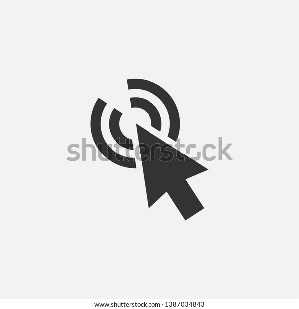 \
Cursor Icon. Pointer Illustration As A\
Simple Vector Sign & Trendy Symbol for Design and Websites,\
Presentation or Mobile\
Application.