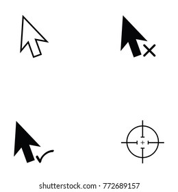 cursor icon set