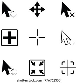 cursor icon set