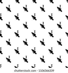 Cursor icon. Simple illustration of cursor vector icon for web