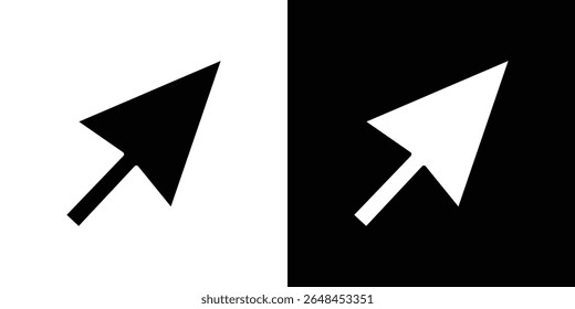 Cursor icon symbol collection. Flat vector stock illustration.