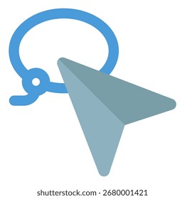 Cursor icon symbol. Vector illustration.