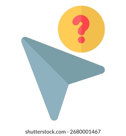 Cursor icon symbol. Vector illustration.