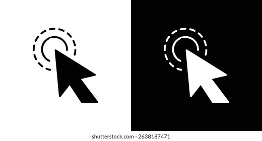 Cursor icon symbols. Vector illustration.