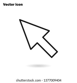 cursor icon vector