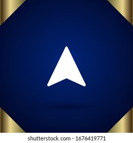 Cursor icon. Vector arrow symbol.